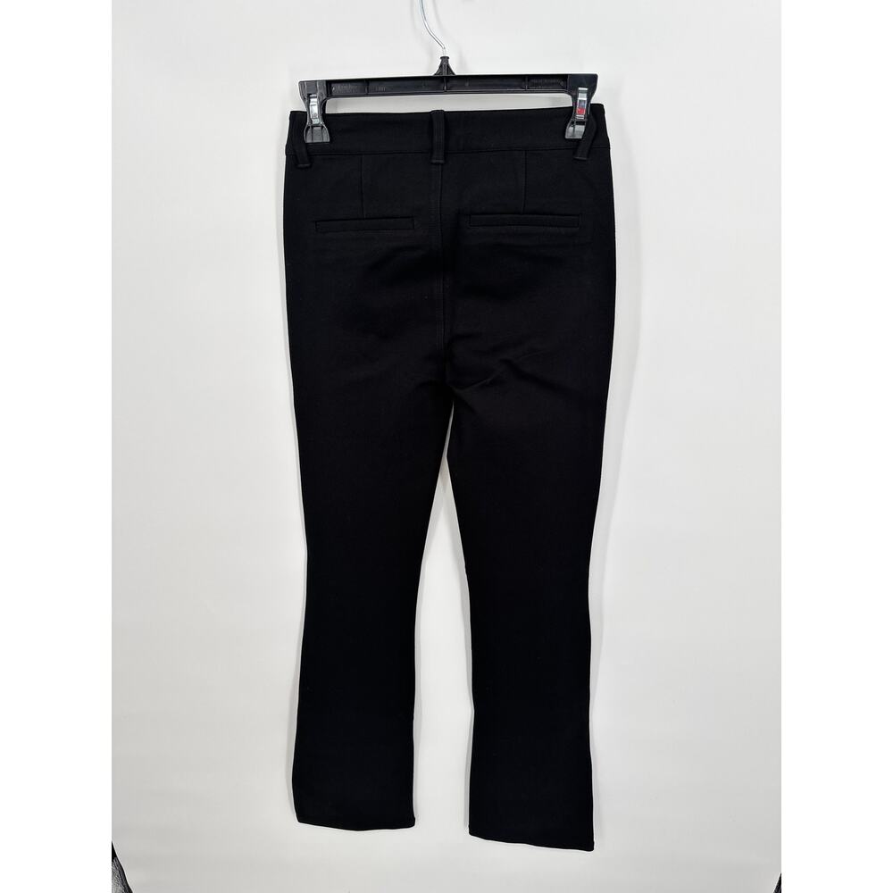 PAIGE NWT Winona Split Front Flare Pant in Black // 00 - Picture 10 of 12